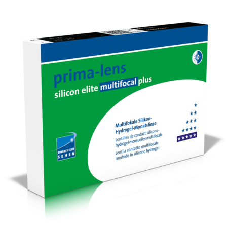 prima-lens silicon elite multifocal plus 6er